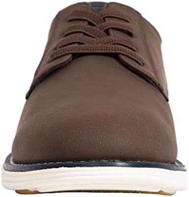 Deer Stags Boy's Dapper JR. Loafer, Brown/Navy, 4.5 Big Kid | Image 1