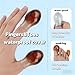 5PCS Waterproof Finger Covers & Silicone Finger Sleeve Set, Reusable Finger Protectors and Finger Cots for Shower, Swimming, Nail Care, and Finger Tips Protection (3 Large 2 Small)