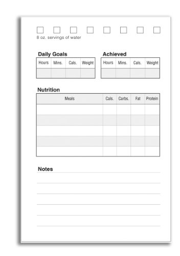 image for BookFactory Fitness Journal/Workout Journal/Exercise Journal/Log Book,