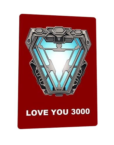 Image of LADY HAWK Iron Man Arc Reactor Poster Miniature Picture with magnetic backing. A Memorable Gift for all his fans. Directly sticks to any Metal Surface. Size 10x7cms Ironman Poster Mini Series (AV58)