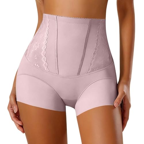 Faja Moldeadora de Encaje para Mujer Control Cintura Realce Glúteos Transpirable Comodidad Diaria Sin (XXL) #1274