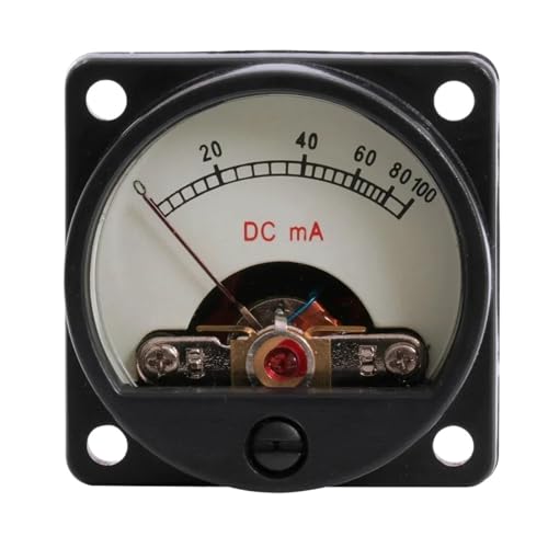 Jauge de panneau analogique DC 34mm au design rétro pour amplificateur audio