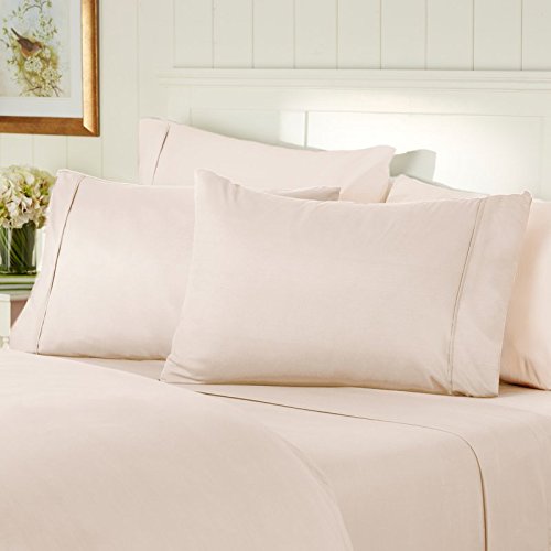 UHCBeddings Unique Hotel Collection 100% Egyptian Cotton - Genuine 1000 Thread Count (2 Pc Standard Pillowcases, Ivory)