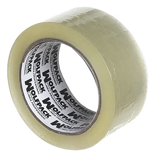 WOLFPACK LINEA PROFESIONAL Cinta Embalar Transparente 48 mm. x 66 m.