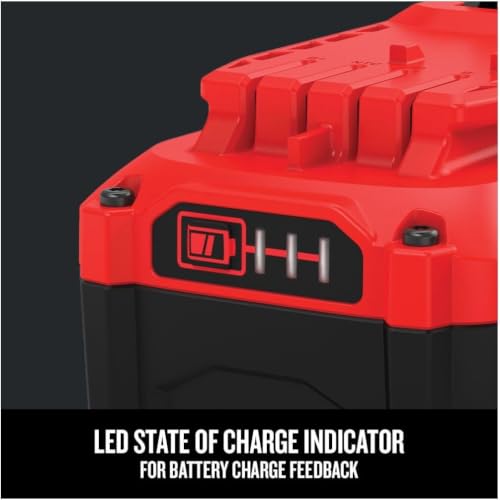 Image of CRAFTSMAN 20V Power Tool Battery 2-Pack, Lithium-ion with Charger (CMCB204-2CK)