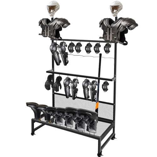 NULTRUMA Hockey Equipment Drying Rack Upgraded Ice Hockey Stick Rack Hockey Gear Drying Rack Drying Racks for Drying Sports Equipment for Youth and Adults Easy to Install and Use
