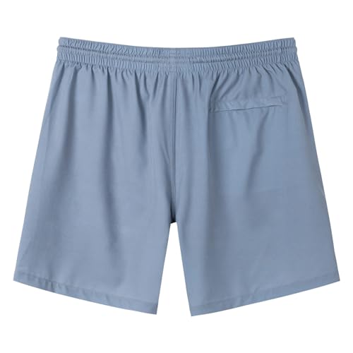 Image of SURF CUZ Mens Swim Trunks with Compression Liner Swim Shorts 7 inch Swimming Trunks Stretch 7 Inch Swim Suits Quick Dry