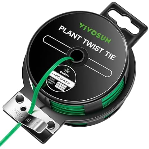 VIVOSUN 328 Feet Twist Ties Cover