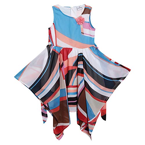 Image of CREATIVE KIDS Girls Linen Midi Dress
