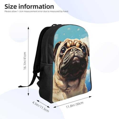 Commuter Stylish High Capacity Art Backpack Large Multipurpose Bag Double Zipper Backpack Unisex 16 Inch4