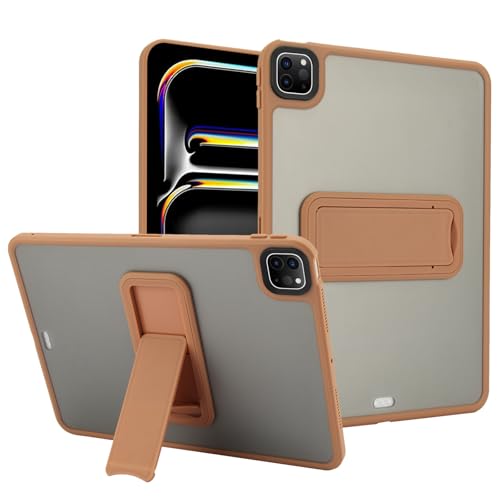 Coque arrière transparente iPad Pro 12,9 pouces 2022 2021 étui marron thin