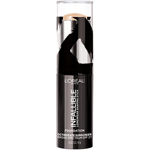 L'oreal Paris Makeup Infallible Longwear Shaping Stick Foundation, 401 Ivory, 1 Tube,0.32 Ounce #TOP6