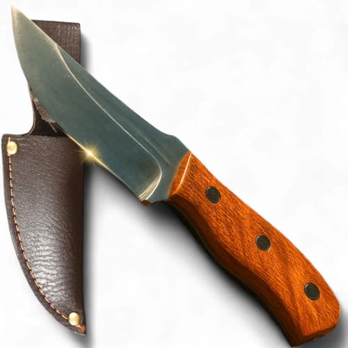 Faca Artesanal Blackwood 21cm com Lâmina de Aço Inox Ultra Afiada...