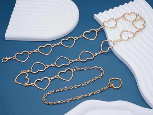 Waist Chain Belts for Women Adjustable Belly Chain Fashion Metal Link Chain for Dresses4