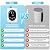 LFEVTZ Electric Tankless Water Heater 110V 3000W, Under Sink Instant Hot Water Heater, On Demand Mini Water Heater with Digital Display, Portable for Kitchen Bathroom RV