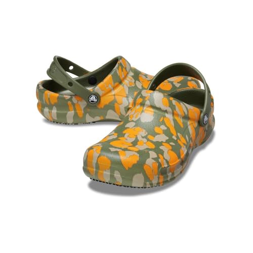 Image of Crocs Unisex-Adult Classic Marbled Tie-dye Clogs