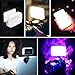 VIJIM VL120 LED Video Light on Camera, Mini Rechargeable 120 LED Photography Lighting Fill Lamp 3200K-6500K Bi-Color Dimmable, CRI95+, Built-in 3100mAh Battery for Nikon Sony DSLR Cameras