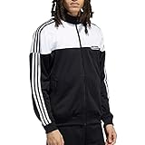 Für Herren Adidas Herren Split Firebird Jacke Schwarz/Weiß, weiß, S