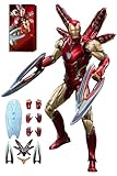Terrals 10th Anniversary 7 Inches (1/10) Deluxe Collector Superhero Action Figures Metal Painting 20 Joints Movable Model Toys (MK85)