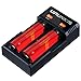 18650 Charger, DULEX 3.7V Lithium ion Rechargeable Batteries Charger for LED Flashlights, Toys, Doorbells, Handheld Mini Fan, Headlamps and Other Household Devices.