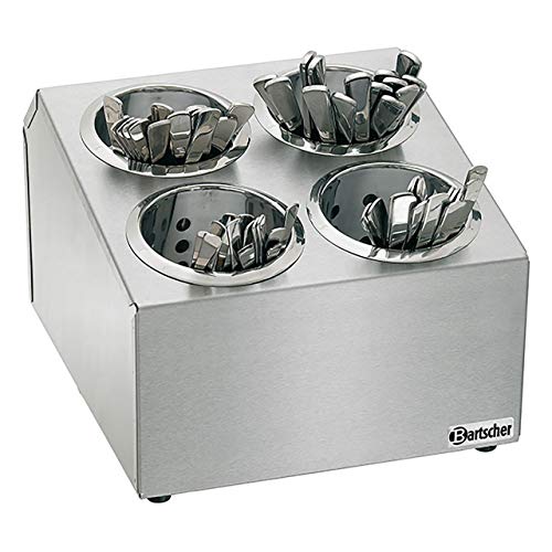 Preisvergleich Produktbild Bartscher Besteckbehälter mit 4 Besteckköchern - 500392