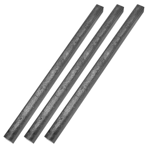 uxcell �X�N�G�A�X�`�[���o�[�X�g�b�N 3�� 41/64�C���`x41/64�C���`x12�C���` (16mmx16mmx305mm) A36�X�N�G�A�X�`�[�����b�h�o�[ �����L�[�X�g�b�N �L�[�a�p �\���T�|�[�g �Y�Ƌ@�B DIY �N���t�g