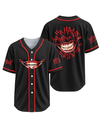 Image of 99TIMORO Fathers Holiday Graphic Baseball Jersey Shirts for Men and Women, Street Wear Funny Short Sleeve Top, Summer
