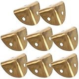 Protection d'angle décorative pour meubles : ces protections d'angle en métal peuvent ajouter une touche de glamour à votre boîte ou à vos meubles en raison du style vintage, couvre les coins des meubles