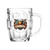 Dimple Beer Mug β Oktoberfest Rustic Tavern Beer Stein