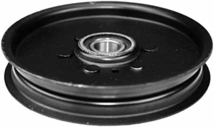 For Flat Idler Pulley Replacement for Hustler 602304 for Big Dog 602304, for hustler flat idler pulley 602304, for hustler 602304 pulley, for hustler mower idler pulley, 602304 idler pulley part