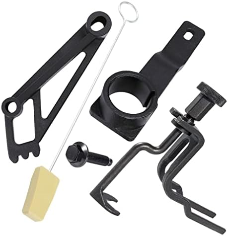 for Ford 4.6L/5.4L/6.8L 3V Engines Repair Tools Kit - Valve Spring Compressor, Crankshaft Positioning Tool, Cam Phaser Holding Tool and Timing Chain Locking Wedge Tool with Crankshaft Pulley Bolt