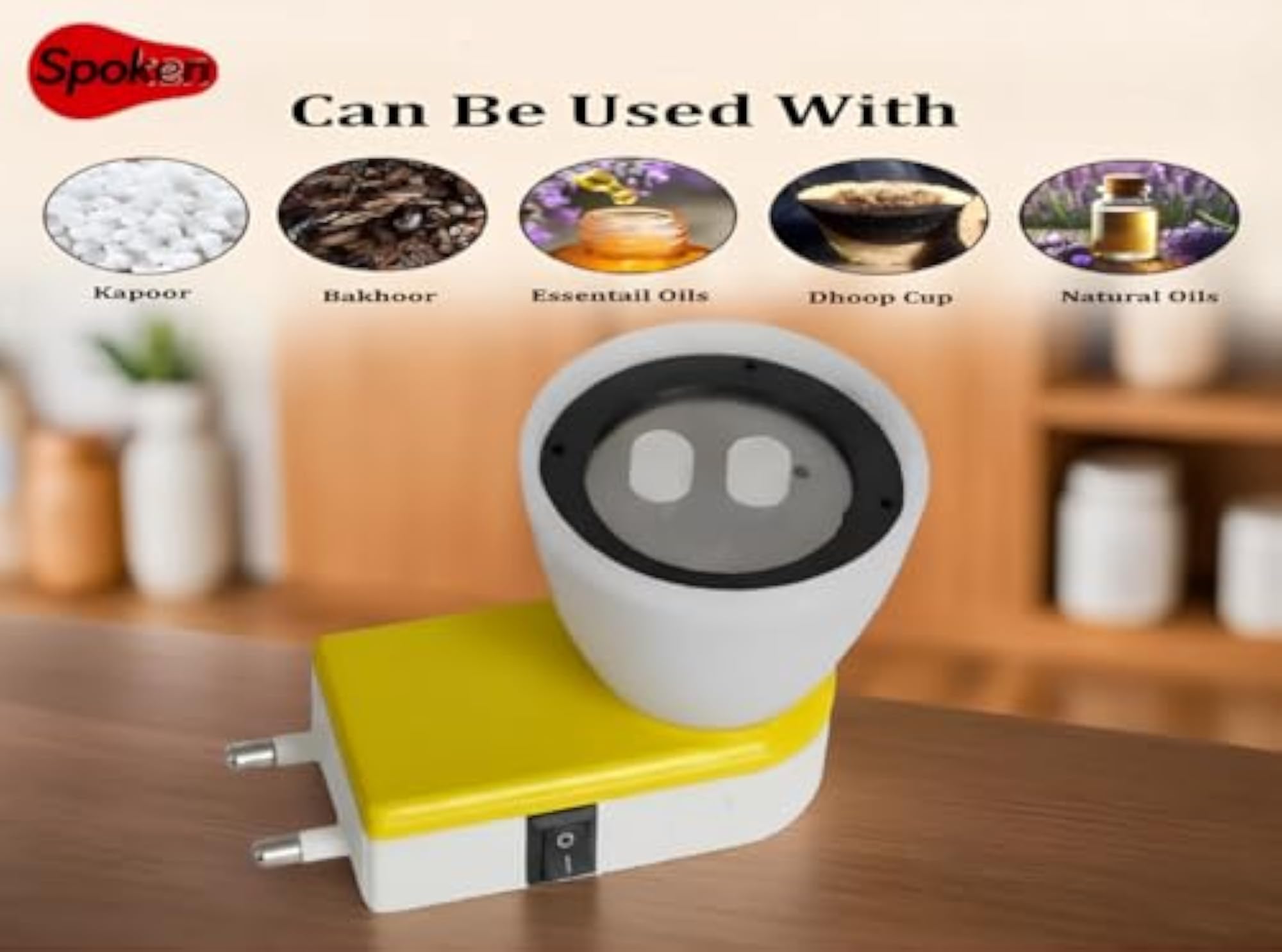 Multipurpose Electric Aroma Diffuser, Premium Home Decor