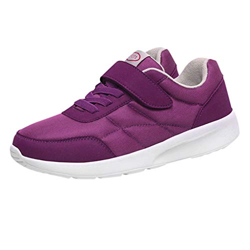 Redacel Women's Running Shoes Middle-Aged Walking Shoes Non-Slip Soft Bottom Shoes for The