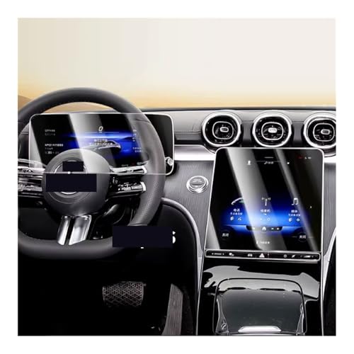 Film pour instruments de navigation GPS Benz Classe C 2022 protection verre trempé écran C200