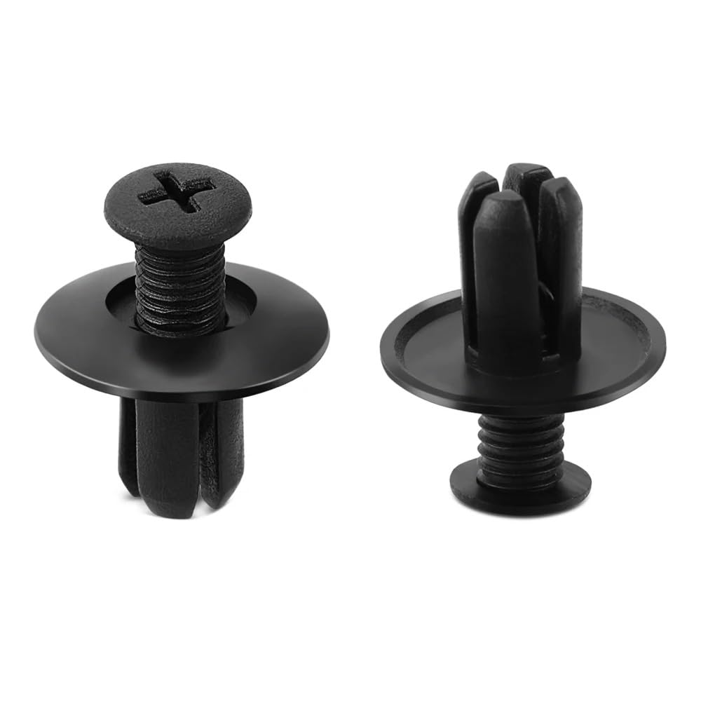 Kit 20 Rivetti Quadrati In Plastica Per Auto BMW – Chiusura Automatica, Compatibili Con E46, E39, E90, E60, E36, F30, E34, F10, F20, E92, E38, E91, E53, E70 X5