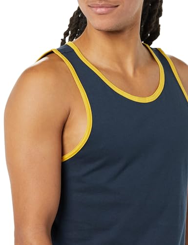 Image of Amazon Essentials Men's Active Quick Dry Tech Stretch Moisture Wicking Lightweight Gym Tank Top
