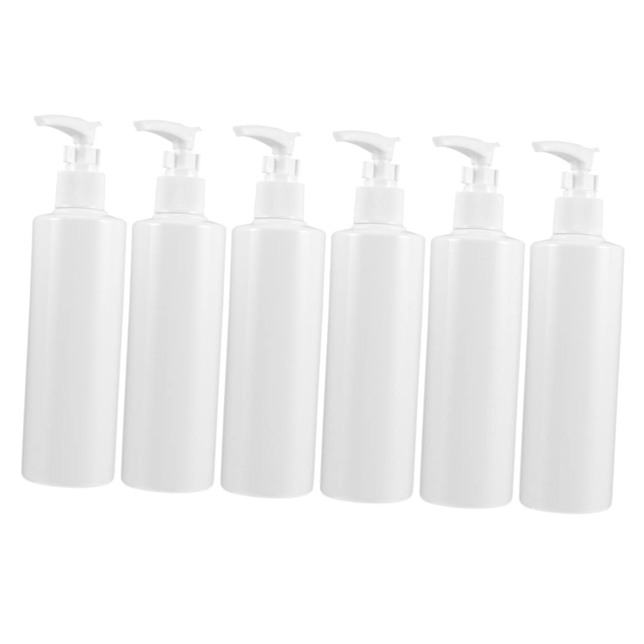 Botellas De Viaje Para Lociones Dispensador Portátil De Plástico Envases Vacíos Para Champú Y Cuidado Botella De Presión Práctica Para Cosméticos Y Productos 6 Piezas X 3