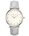 Produktbild Rosefield Damen Analog Uhr The Bowery Weiß Grau Roségold BWGR-B9