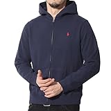 [ポロ ラルフローレン] パーカー メンズ レディース 547626 フルジップ 長袖 男女兼用 ボーイズサイズ S クルーズネイビー [並行輸入品]