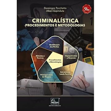 Capa do livro Criminalística: Procedimentos E Metodologias