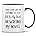 WRT007 - White Mug with Black Handle and Inner