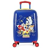 Mala de Bordo Escolar Sonic Friends Rodas 360 10Kg Luxcel
