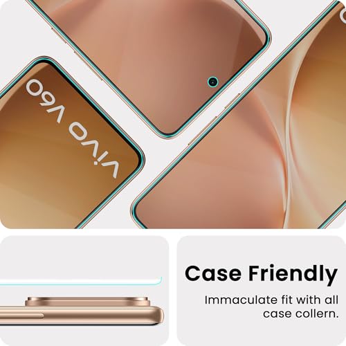 Image of ArmourPro Matte Screen Protector for Vivo V60, Premium Ultra Thin TPU Front Membrane Guard, Anti-Glare, Bubble-Free, Edge to Edge Coverage, Fingerprint Friendly | 1 Pack