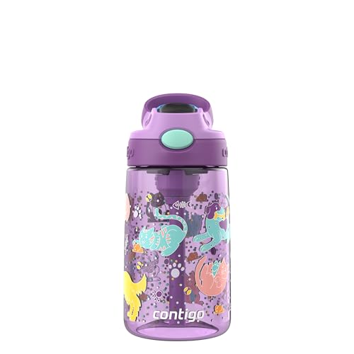 Image of Contigo Kids Water Bottle with Redesigned AUTOSPOUT Straw, 14 oz