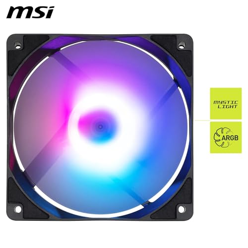 MSI MAG F120 ARGB x1 Boitier PC Ventilateur 12 cm 1 pièce Neuf - vue 4