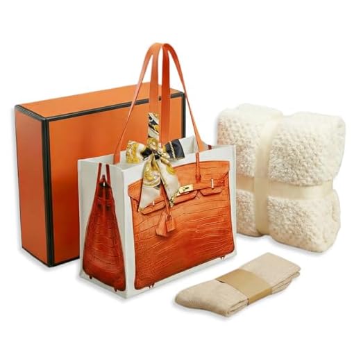 Chic Luxury-Inspired Canvas Tote Gift Set