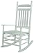 Jack Post KN-22W-JE Knollwood Classic Wood Rocking Chair, Gloss White
