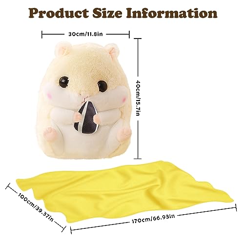 Muziri Kinokoo - Coperta felpata con cuscino in