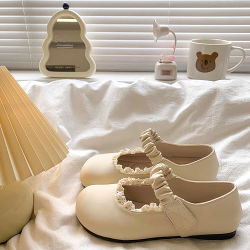 ZQW Cute Mary Jane Shoes for Women Low Heel Soft Synthetic Leather Perfect Dresses Everyday Wear Comfortable Footwear2