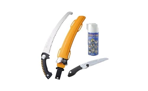 プロも唸る、太枝に特化した凄い切れ味 シルキー剪定鋸セットB